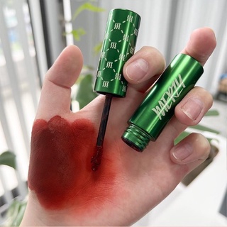 Son Kem Lì, Bền Màu, Lâu Trôi Merzy The First Velvet Tint V6 Xanh Lá Green Edition 4.5g