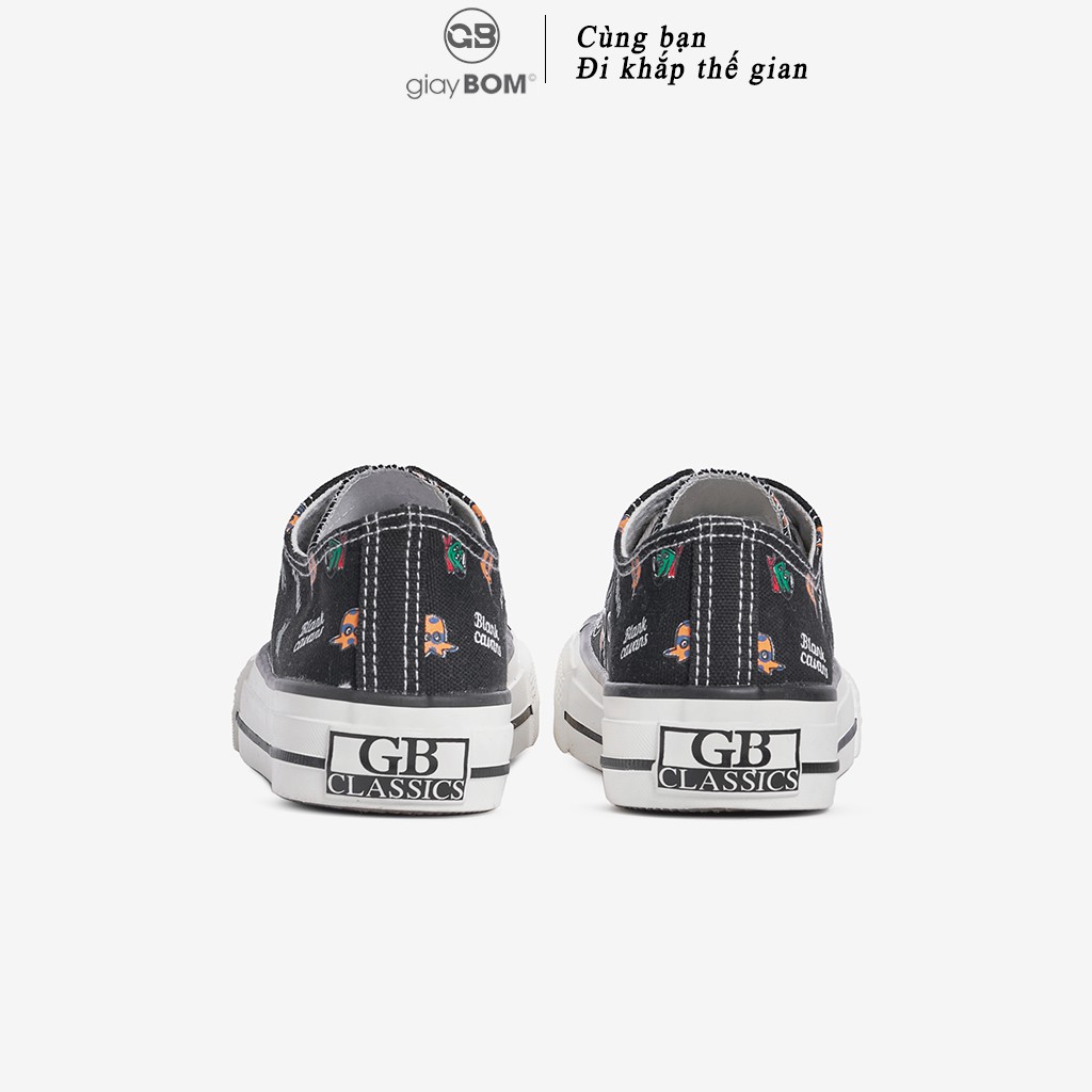 [Mã FAGREEN245 giảm 10% tối đa 30k đơn từ 99k] Giày Bata Nữ giayBOM Vải Canvas Họa Kwas Siêu Xinh B743 | BigBuy360 - bigbuy360.vn