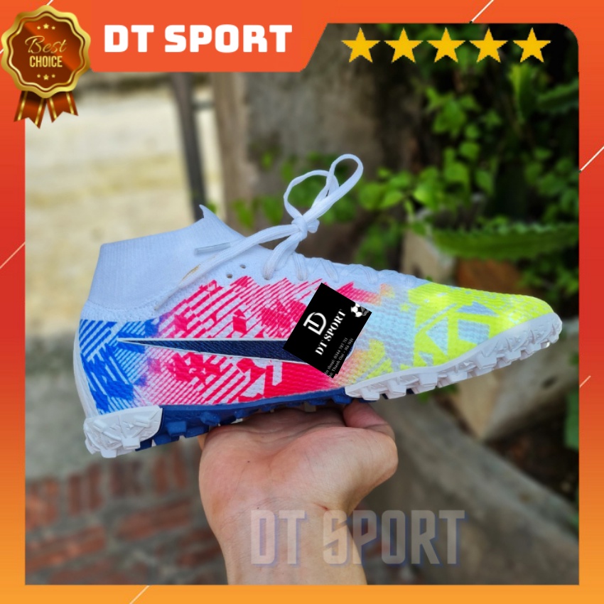 [Khâu Đế Miễn Phí] Giày Đá Bóng Sân Cỏ Nhân Tạo Mercurial Superfly 7 Elite MDS TF Midfielder M1, Giày Đá Banh Nam