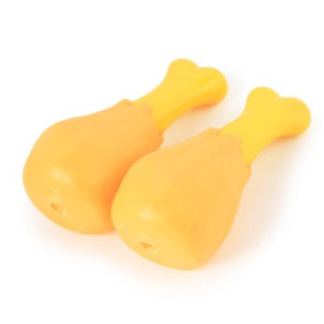 đồ chơi cho chó mèo hình đùi gà kêu chíp chip