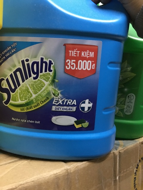 Rửa chén Sunlight 3.6kg
