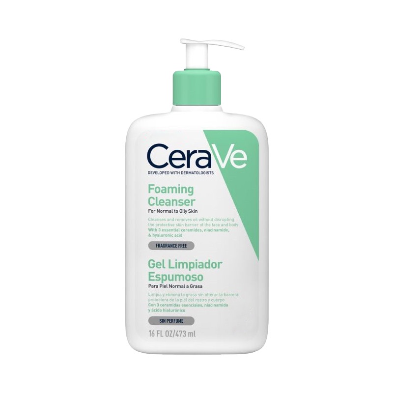 Sữa Rửa Mặt CeraVe Foaming Cleanser 236ML, 473ML