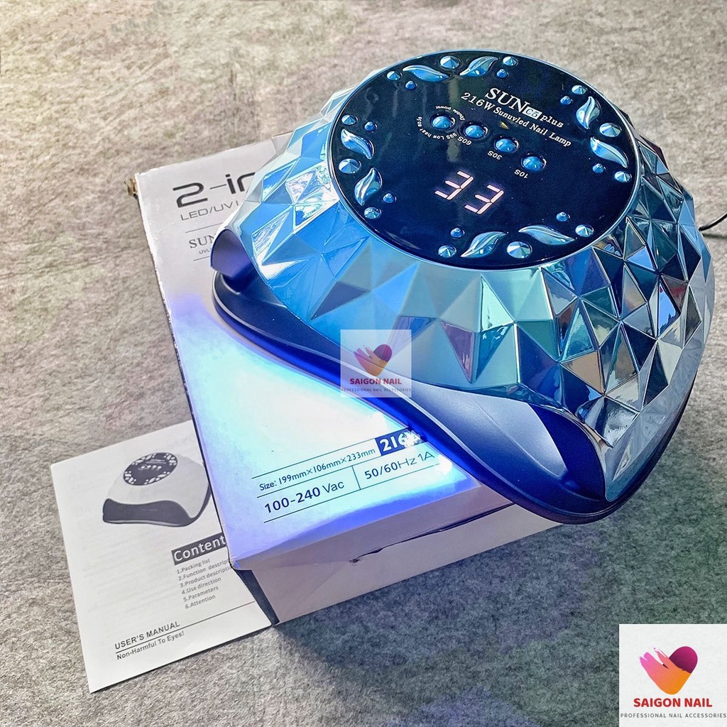 Máy hơ gel / Nail Lamp / đèn hơ gel Sun C5 plus