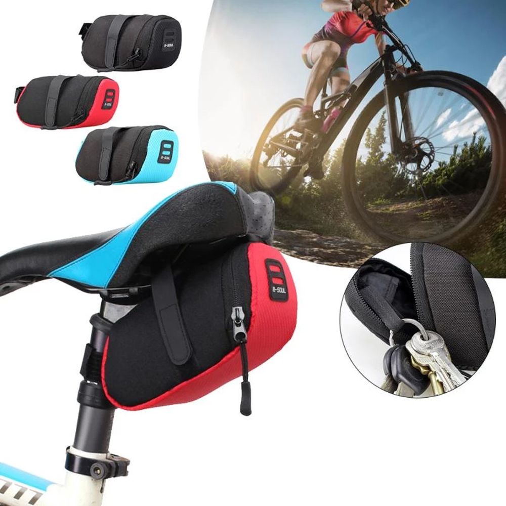 Túi đựng đồ dùng gắn yên sau xe đạp chống thấm nước sức chứa lớn tiện dụng