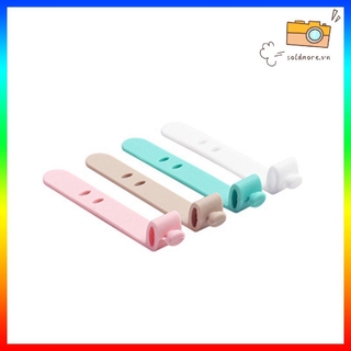 Set 4 dụng cụ giữ dây cáp bằng silicon tiện dụng
