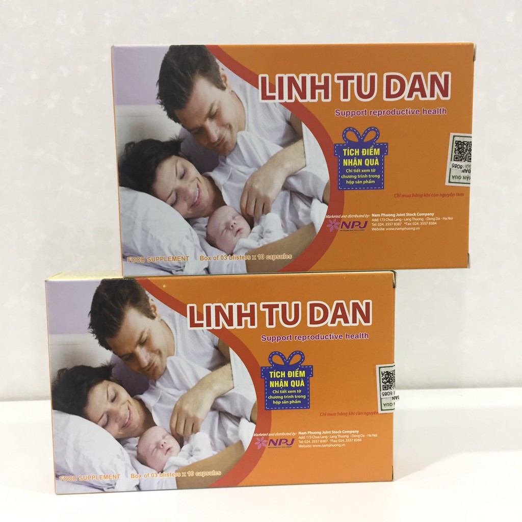 Linh Tự Đan Hộp 3 vỉ x 10 viên