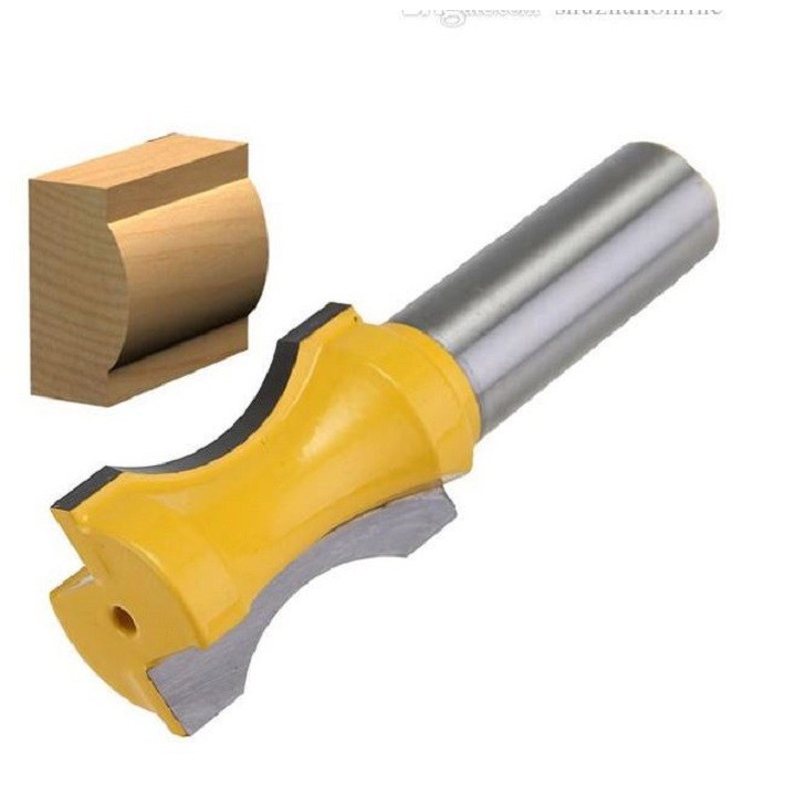 Mũi phay gỗ cạch tròn, cốt 12.7mm