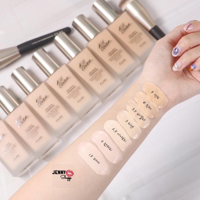 Kem Nền Clio Kill Cover New Matte Foundation 15g