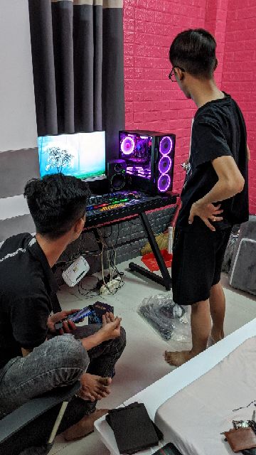 Dàn pc chiến Pubg pc đẹp / Màn 24in cong | BigBuy360 - bigbuy360.vn