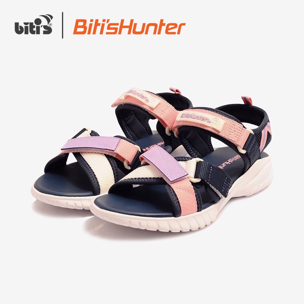 Sandal Nữ Biti's Hunter Blueberry Peach DEWH00400XNH (Xanh Nhớt)
