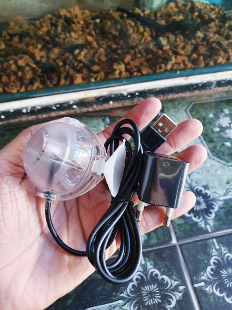 ĐÈN LED ĐỎ THẢ TRONG HOẶC NGOÀI HỒ CÁ MINI LAMP