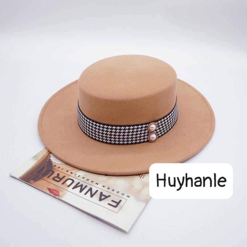 Mũ nón nỉ đầu bằng hàng đẹp [sẵn hàng]
