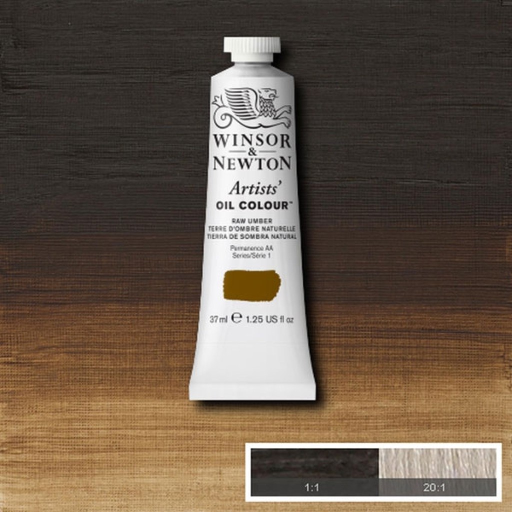 Màu sơn dầu hạng họa sĩ Winsor & Newton 37ml tông nâu đất