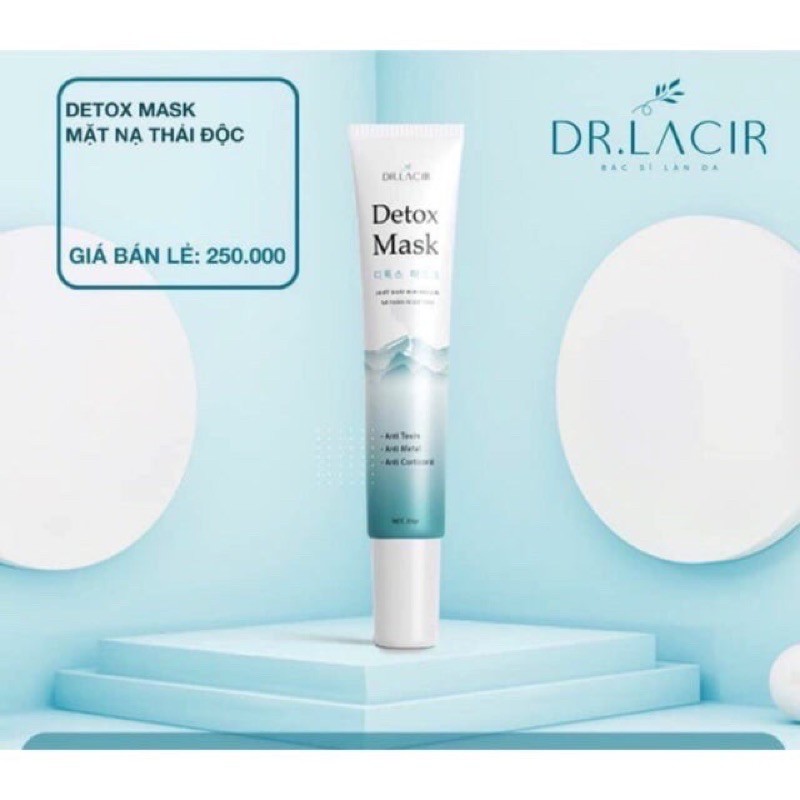 Mặt nạ thải độc nhỏ 25g DR LACIR