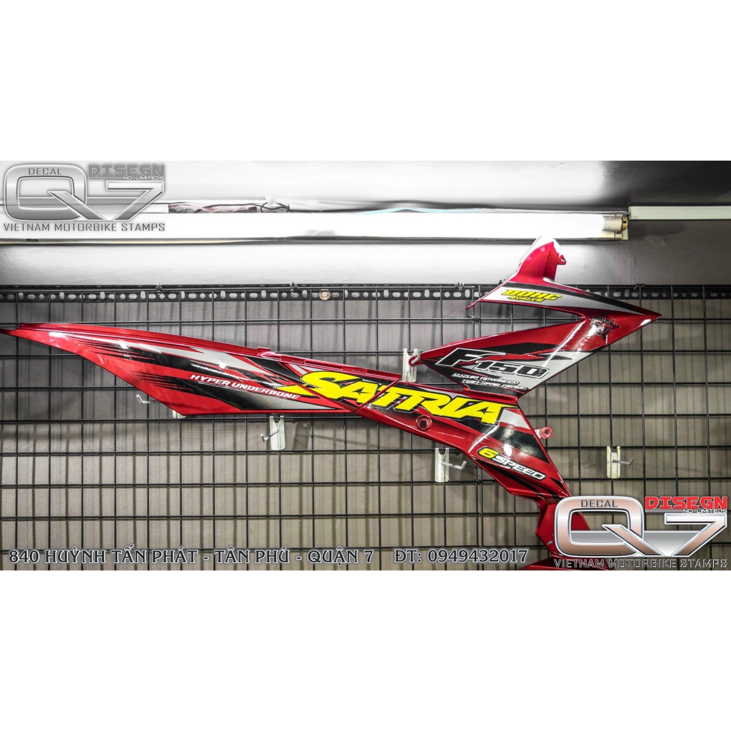 TEM RỜI RAIDER FI ĐỎ ĐEN