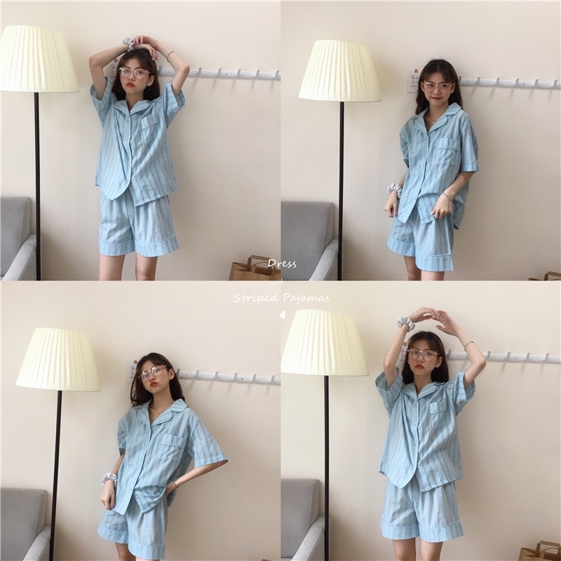 Đồ Bộ Ngủ Nữ Mùa Hè Mặc Nhà Siêu Thoải Mái ❤️N.C.Store❤️Freeship +Hoàn Xu