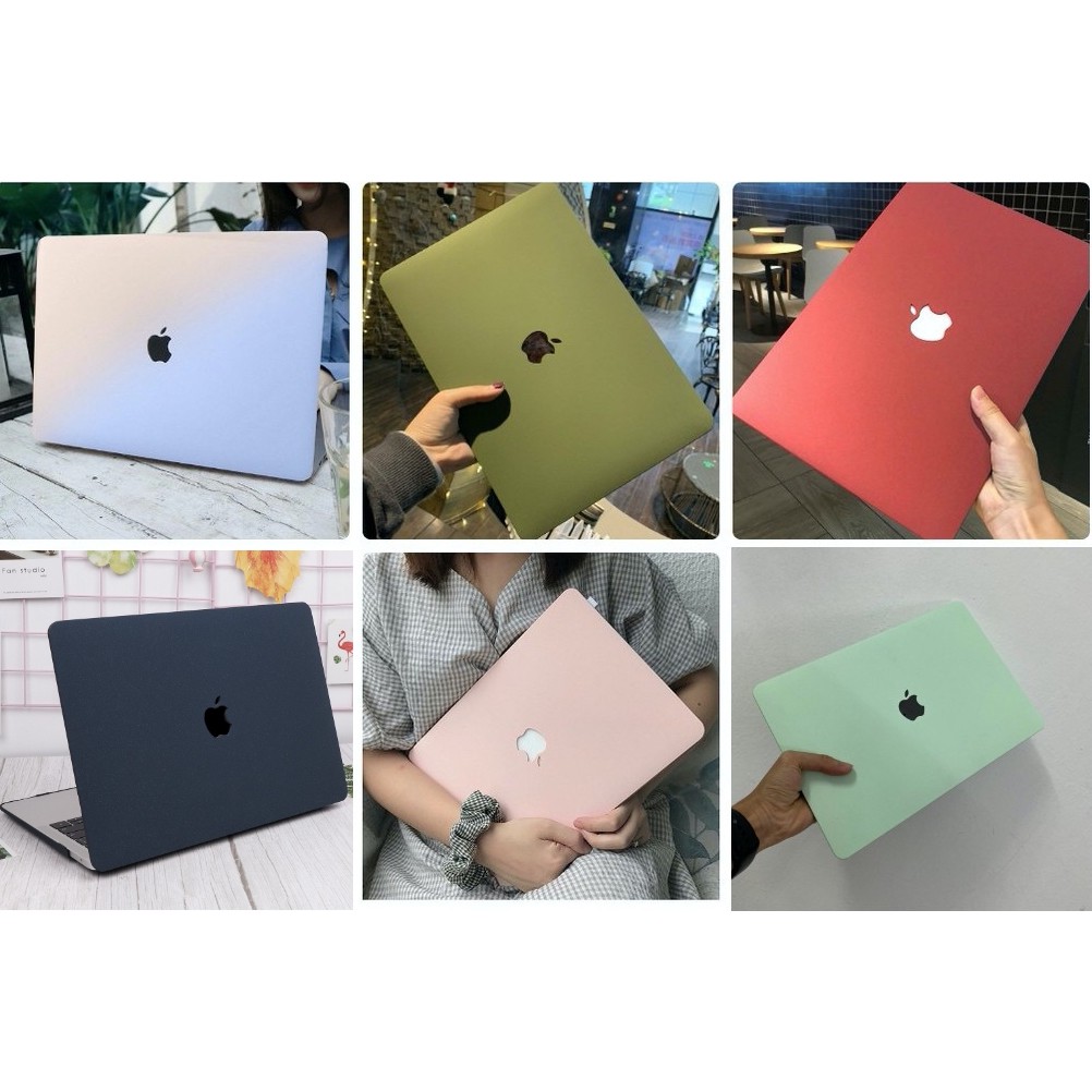 ỐP CHO MACBOOK ĐẦY ĐỦ CÁC SIZE(TẶNG KÈM NÚT BỊT BỤI+KẸP CHỐNG GÃY SẠC)
