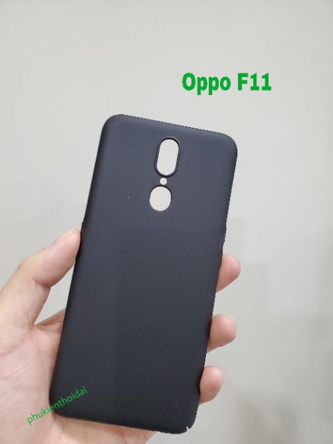 Ốp lưng Oppo F11 nhám nhung nhựa mỏng cao cấp
