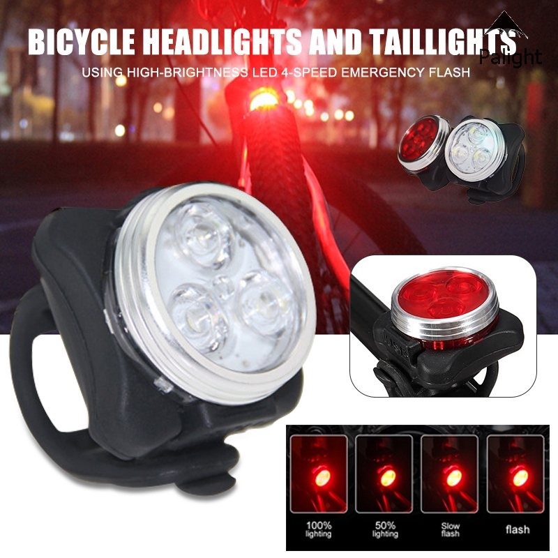 Đèn Pha Led 4 Chế Độ Cho Xe Đạp