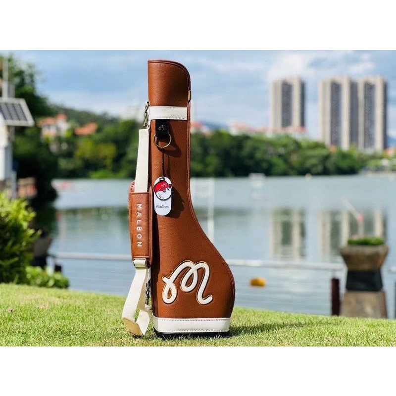 Túi Đựng Gậy Tập Golf Malbon - Hàng Chính Hãng- Có Đệm Lót
