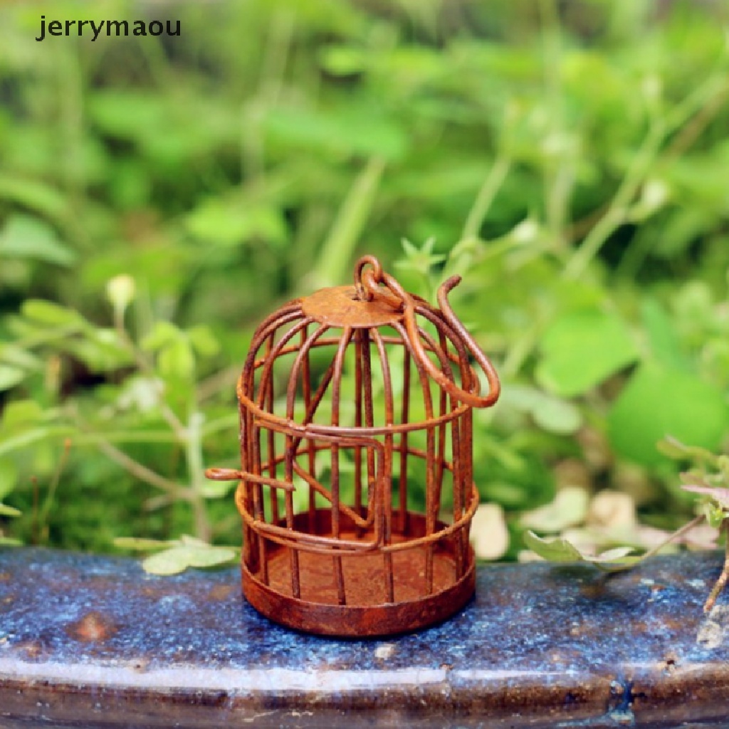 Lồng Chim Kim Loại Mini 1: 12 Trang Trí Nhà Búp Bê