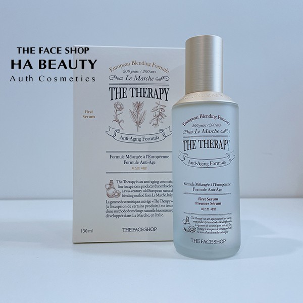 (AUTH_Korea)Nước Thần Phục Hồi Da THE THERAPY First Serum 130ml THE FACE SHOP