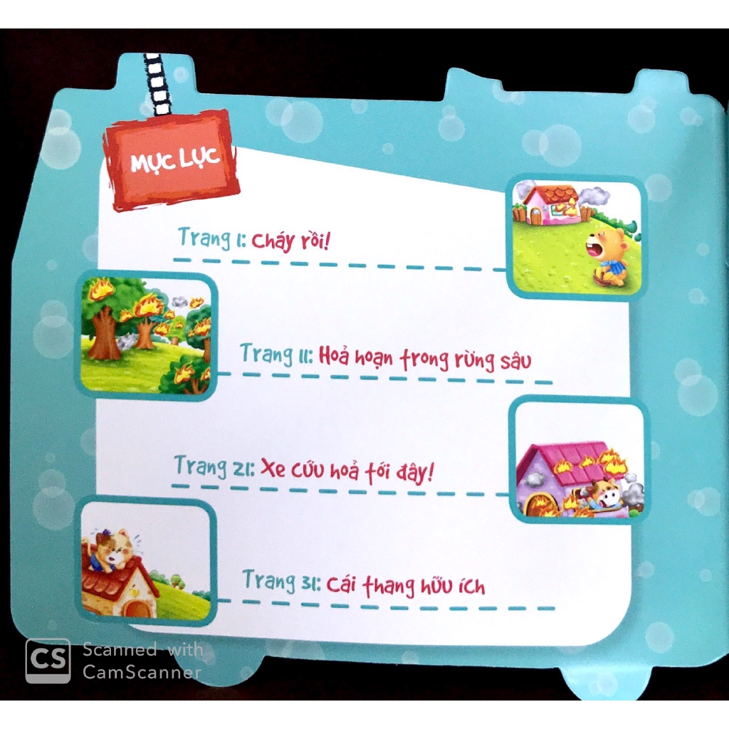 Sách - Thế Giới Ô Tô: Xe Cứu Hoả Thiện Nghệ