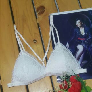 Áo lót bralette trắng