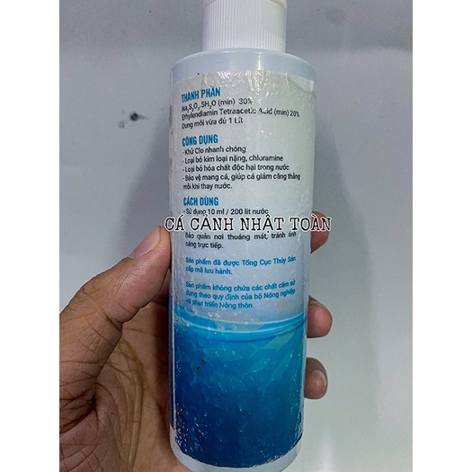 VI SINH FRESH BOOSTER ĐIỀU HÒA BỂ CÁ CẢNH VIỆT SING CHAI 240ML