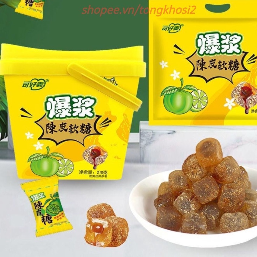 kẹo ô mai/xí mụi chanh muối nhân chảy hot Tiktok #omai