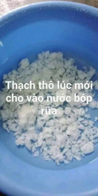 THẠCH DỪA THÔ 5 kí size 15 ly tặng kèm hương thơm
