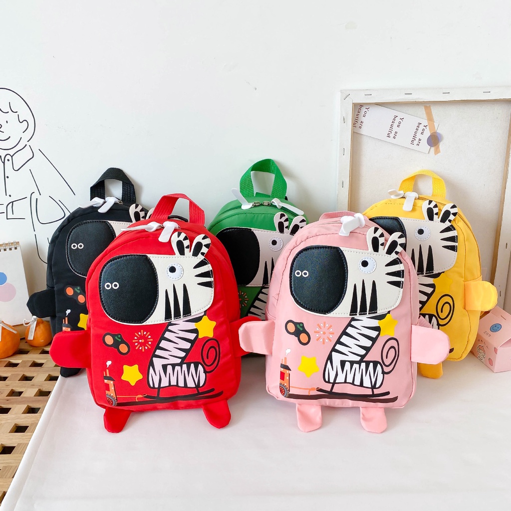 Balo cho bé mầm non đi nhà trẻ (1-6 tuổi) dễ thương balo trẻ em mẫu giáo ZEBRA KGB012