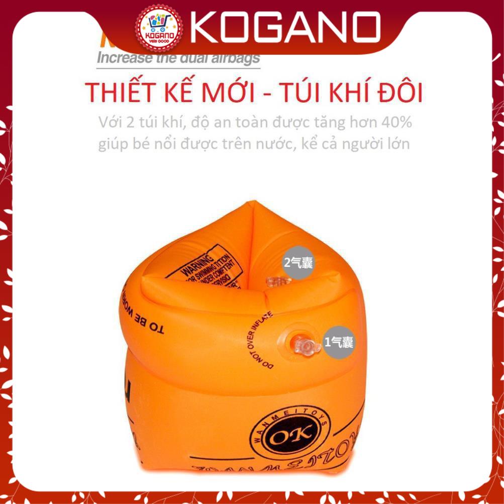 Phao Bơi Cho Bé 3 - 6 Tuổi KOGANO Đeo Cánh Tay Tập Bơi An Toàn SS-001127