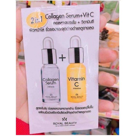 Hộp 6 túi Collagen Serum Vit C 8g Thái Lan