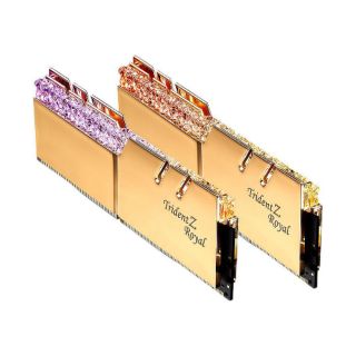 Ram ddr4 g.skill trident z royal 16gb/3000 f4-3000c16d-16gtrs gold