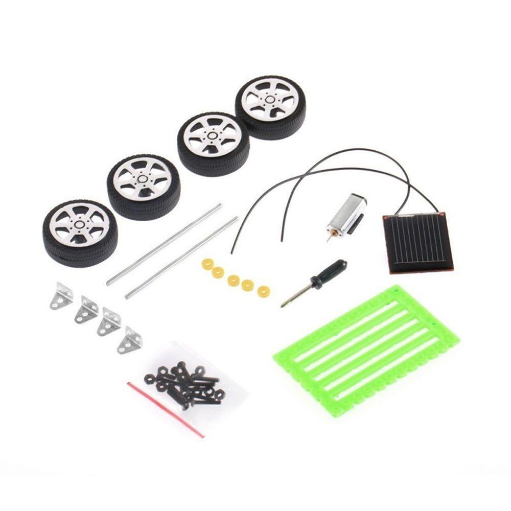 1 Đồ Chơi Lắp Ráp Robot Xe Hơi Sử Dụng Năng Lượng Mặt Trời DIY