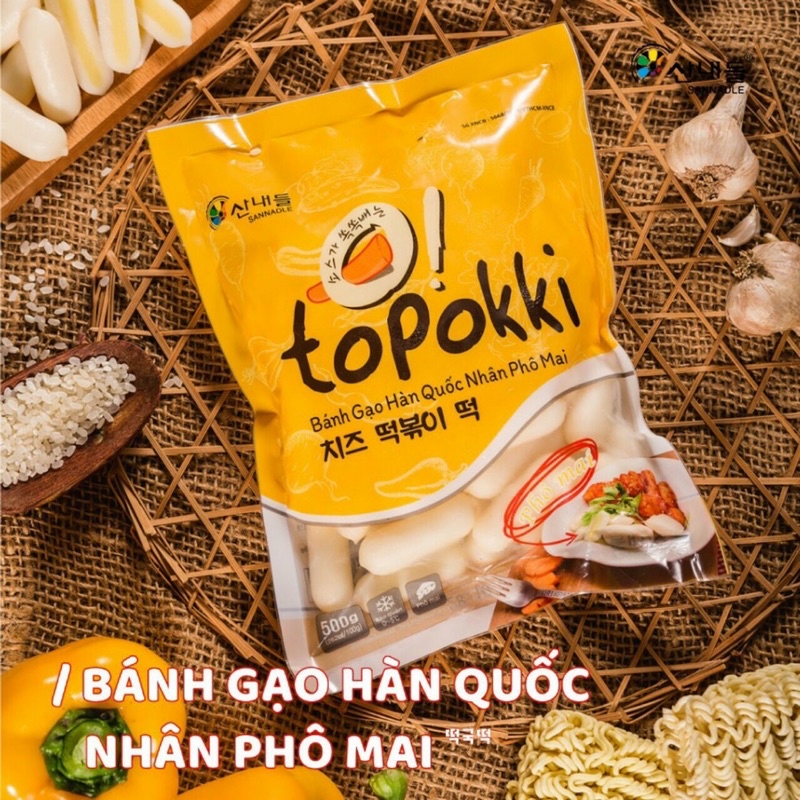 Bánh gạo phô mai 100-200- 500gr + gói sốt nhỏ. Giá cực deal