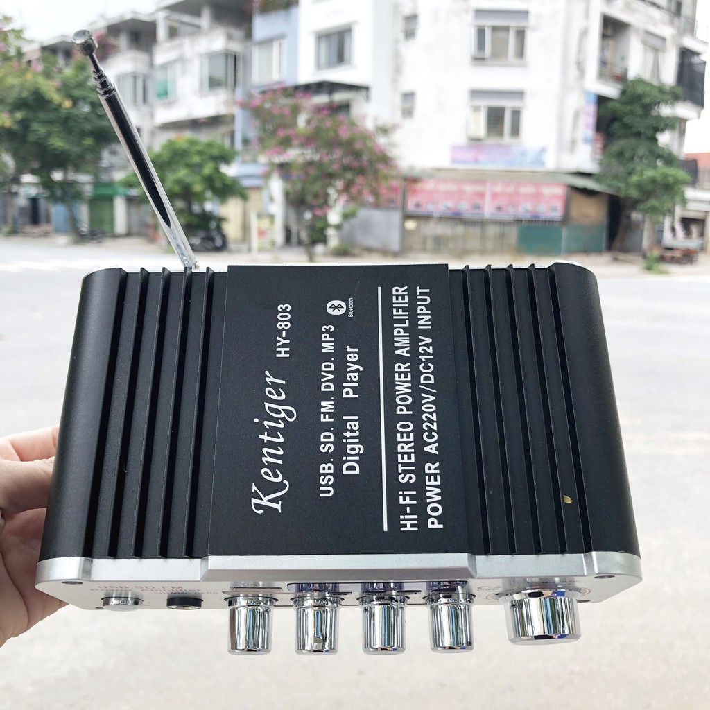 ✔️ Amly Mini Karaoke Kentiger HY 803, Âm Ly Chơi Nhạc Âm Thanh Cực Đỉnh, Hàng Nhập Khẩu [Bảo Hành 1 Đổi 1]