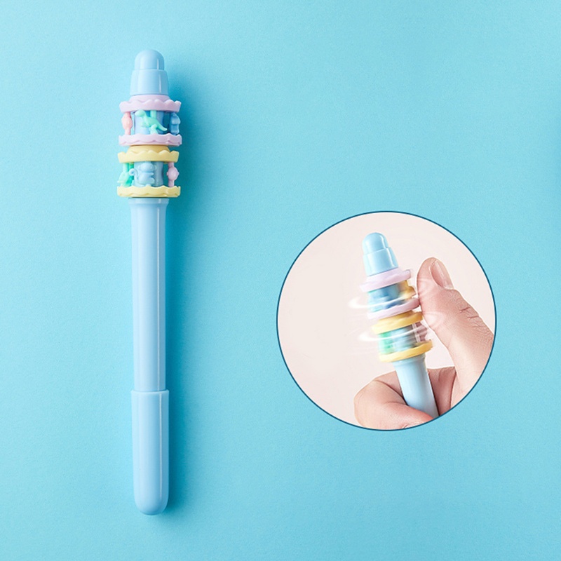 Set 3 Bút Mực Gel Mực Đen Kiểu Dáng Dễ Thương Cho Học Sinh