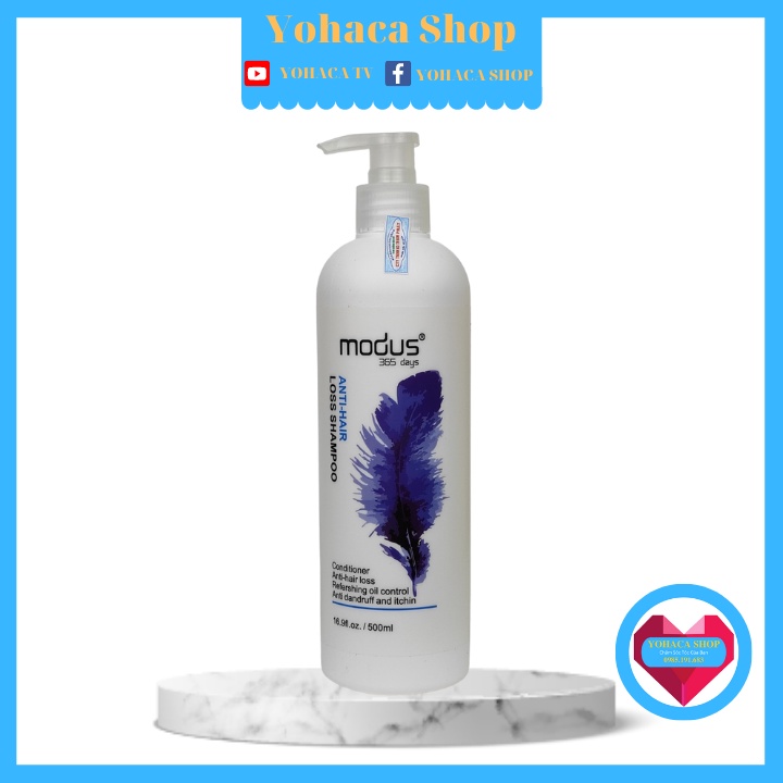 Bộ Dầu Gội xả Modus giảm rụng mọc tóc 500ml