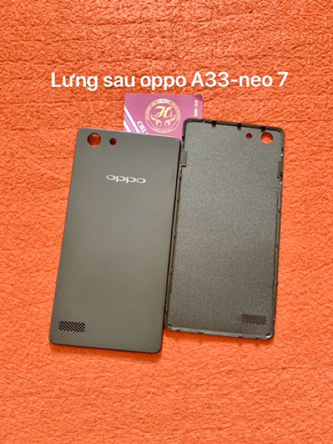 Nắp lưng sau - vỏ sau oppo A33  zin