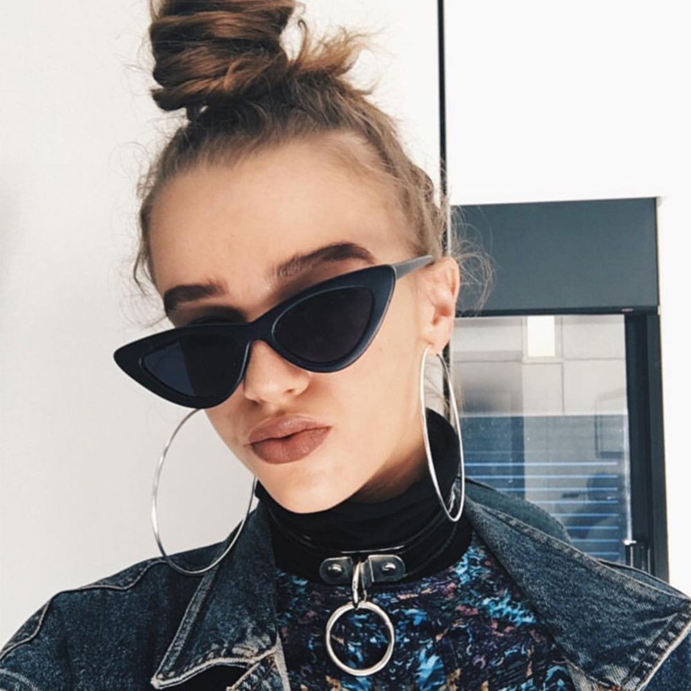 Kính mát mắt mèo phong cách retro quyến rũ