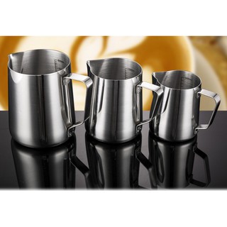 Ca Đánh Sữa Inox SUS304  Có Vạch Chia 350ml-600ml