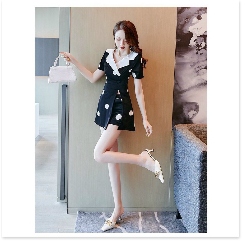 Set bộ phối voan ngắn siêu sang chảnh cực xinh cho các chị em KOKO MI STORE