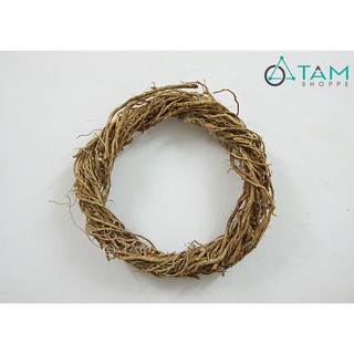 [NOEL-GIÁNG SINH-CÓ HỎA TỐC] Vòng nguyệt quế Noel rễ cây chưa trang trí ĐK 38cm số 13