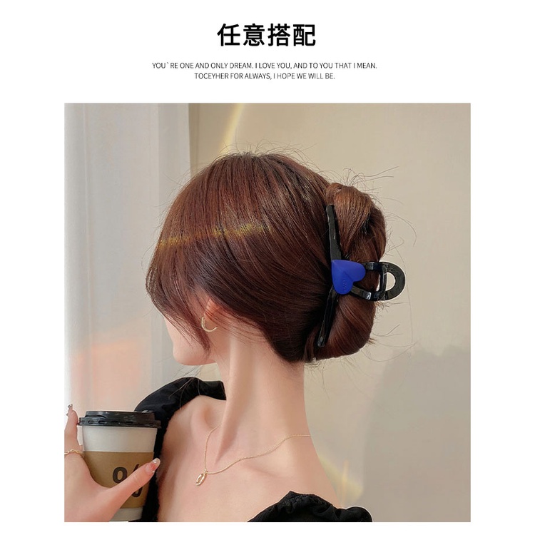 Kẹp Tóc Hình Cá Mập Bằng Acrylic Cỡ Lớn Thời Trang Mùa Hè