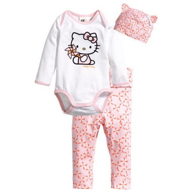 Set đồ mùa hè BEAR LEADER gồm áo không tay in hình chú heo Peppa + quần dễ thương cho bé gái 2-5 tuổi