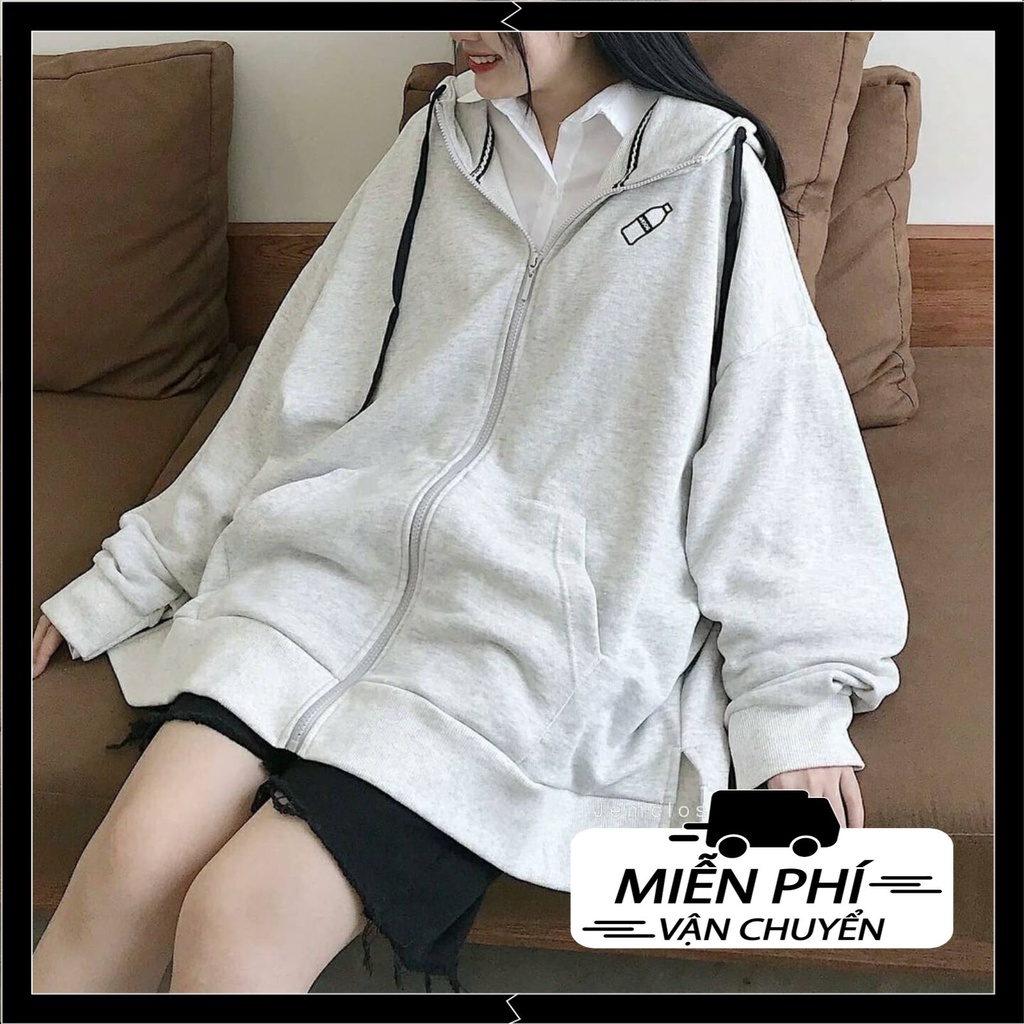 Áo khoác nam nữ from rộng unisex nỉ bông phong cách Ellon Erc oversize | BigBuy360 - bigbuy360.vn