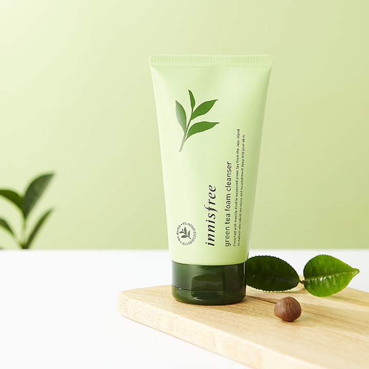 (Mẫu mới nhất 2018) Sữa rửa mặt Innisfree Cleansing Foam đủ loại 150ml có cải tiến (FULLSIZE)