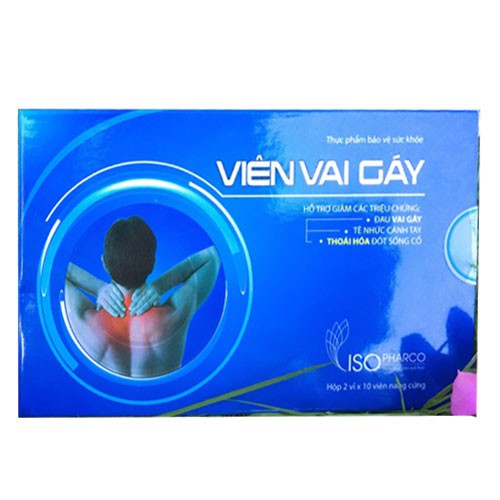Viên uống Vai Gáy Isopharco – Hỗ trợ giảm đau nhức vai gáy